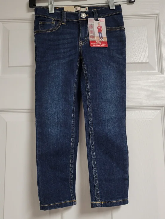 Levi's 510 NWT Skinny Fit Jeans Kids Size 4. - Picture 3 of 11